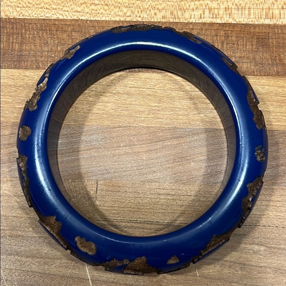 LOUIS VUITTON Graffiti Lacquered Wood Royal Blue - Picture 14 of 15